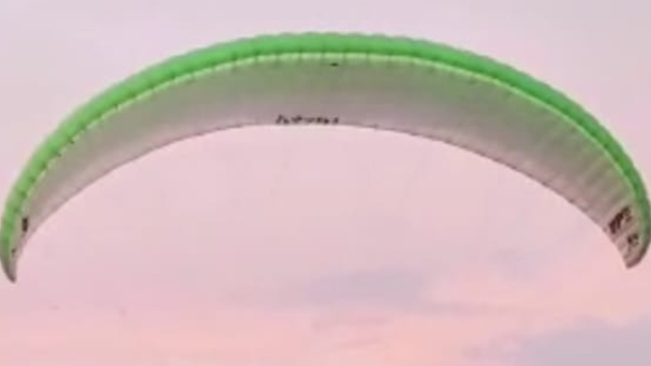 Test Flight to Adiyogi Darshan by Paragliding at Chikkaballapura