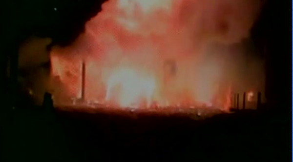 Uttar Pradesh Fire Cracker Accident: 9 Injured After Fire Extended to 7 Firecrackers Shops. Uttar Pradesh Fire Cracker Accident: 9 Injured After Fire Extended to 7 Firecrackers Shops.