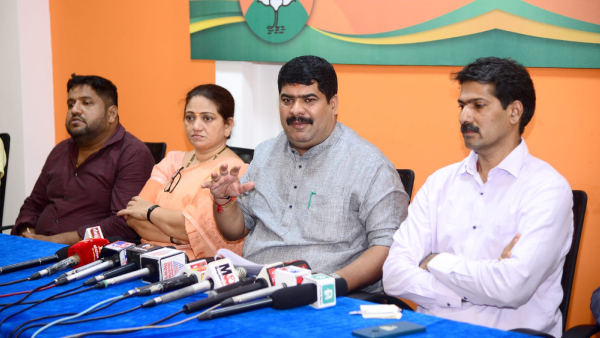 MLA Veda Vyasa Kamath Allegations Against Congress government