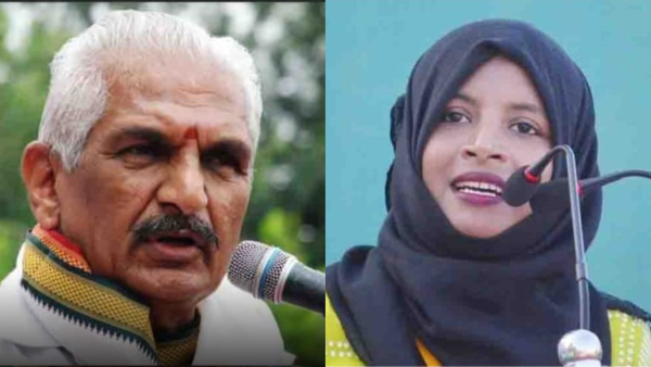 Muslim woman activist who filed a complaint against Kalladka Prabhakar Bhatt Muslim woman activist who filed a complaint against Kalladka Prabhakar Bhatt