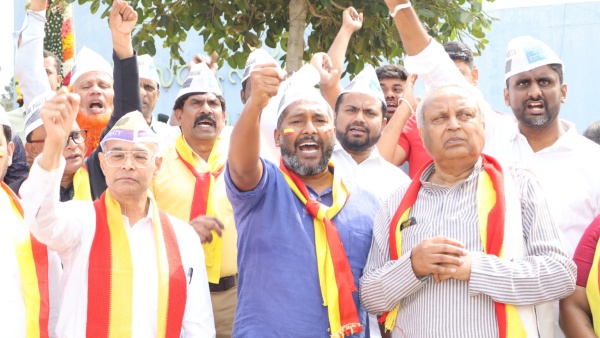  AAP Support to Fight For Kannada Mandatory in Shops: Slams on Karnataka govt