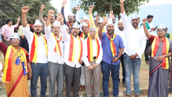  AAP Support to Fight For Kannada Mandatory in Shops: Slams on Karnataka govt