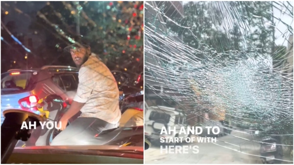  Bengaluru Traffic Altercation: Bikers Angry Outburst Damages Car, Victim Shares Ordeal