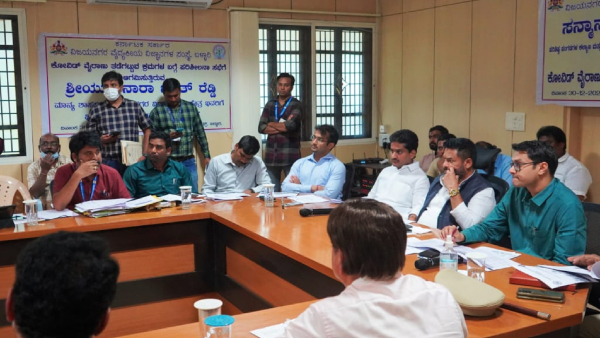 There are no Covid cases in the Ballari, dont worry- minister B Nagendra said