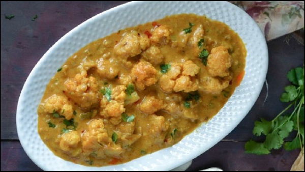 Do you know how to make cauliflower masala for chapati without tomatoes?