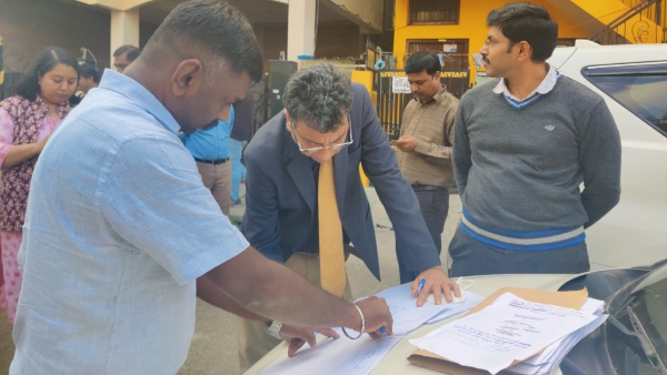 Electoral Roll Revision: District Election Commissioner visits house-house forverification