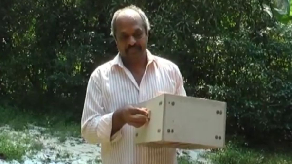Kumar Pernaje Made The Honey Bee Box Using Cement Sheet Instead Of Wood Kumar Pernaje Made The Honey Bee Box Using Cement Sheet Instead Of Wood