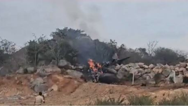 IAF Trainer Aircraft Crashes in Telangana Medak District, 2 Pilot Dies