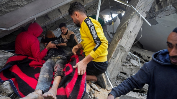 Israel Continues Attack On Hamas Tunnels In North Gaza