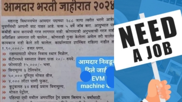 Maharashtra Vidhan Sabha Election Advertisement Viral