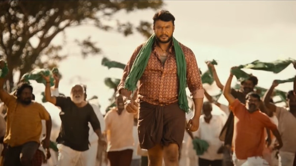 Challenging Star Darshan Fans Are Celebrating Kaatera Movie