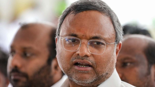 ED summons issued to Chidambarams son Karti Chidambaram