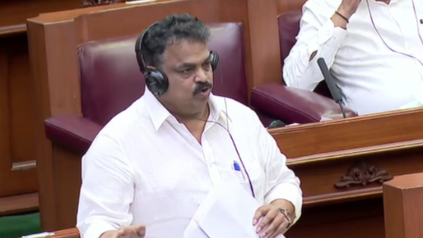 Karwar MLA Satish Sail Raised Voice About Multispeciality Hospital In Session