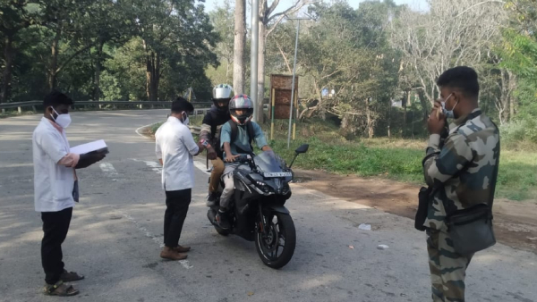 Covid new variant: Chamarajanagar district health department high alert on Kerala border