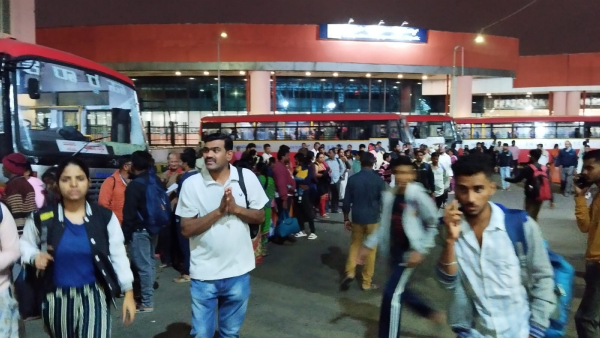 Bengaluru-Mangaluru Train Cancelled: Increased number of passengers at KSRTC bus stand
