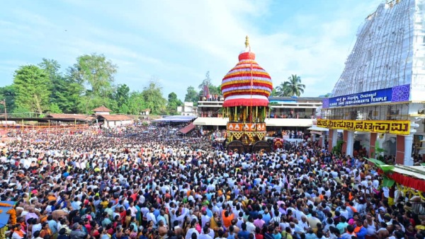 Telangana Minister Ponguleti Srinivasa Reddy Donated One Crore To Kukke Subrahmanya