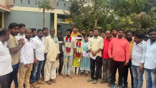  Lovers Married In Front Of Dharwad Rural Police Station