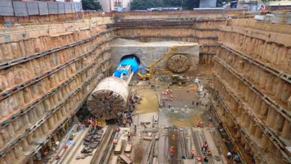 Namma Metro Pink Line Tunnel Work 90% Completed