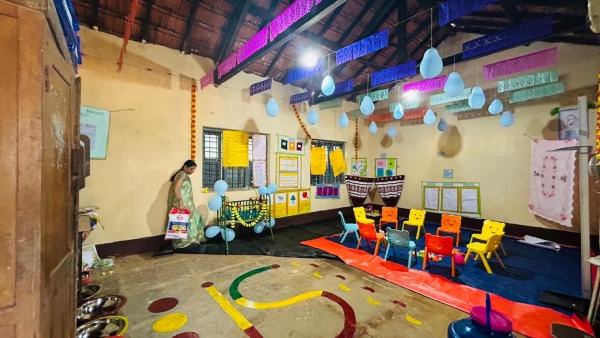 Construction Of Nurseries For Nursing Babies Of Labourers