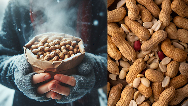 Benefits of eating peanuts in winter in Kannada