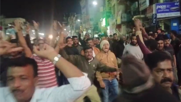 Attack On Lawyer Chikkamagaluru Police Protest Aaginst Arrest Of Police Officers