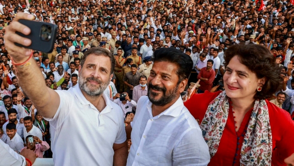 Rahul is contesting for Lok Sabha from Karnataka, but Priyank is from here Rahul is contesting for Lok Sabha from Karnataka, but Priyank is from here