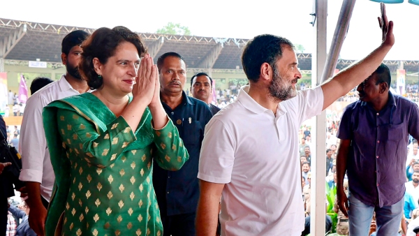 Rahul is contesting for Lok Sabha from Karnataka, but Priyank is from here Rahul is contesting for Lok Sabha from Karnataka, but Priyank is from here