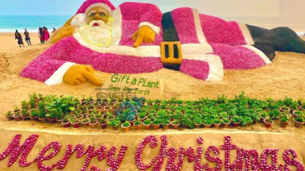 Ram temple in Christmas cake, Santa Claus made in onions! video goes viral