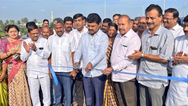  Shivamogga Bypass Road New Bridge Inaugurated 