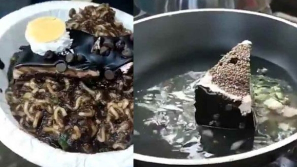 Video of making Pastry Maggi has gone viral on social media