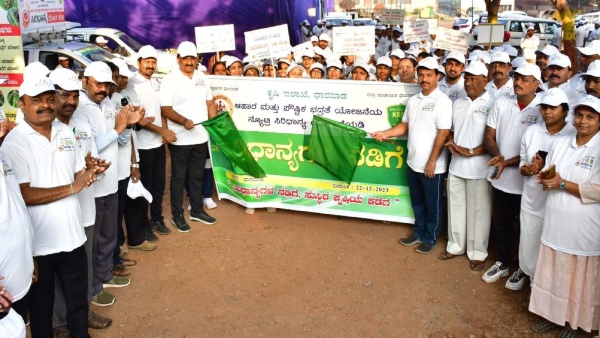 Walkathon To Create Awareness About Millets Agriculture 