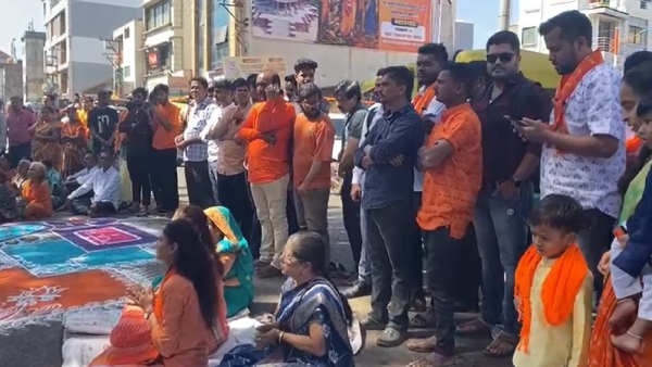 Devotees Celebrated Lord Shri Ram Mandir Inauguration In Belagavi