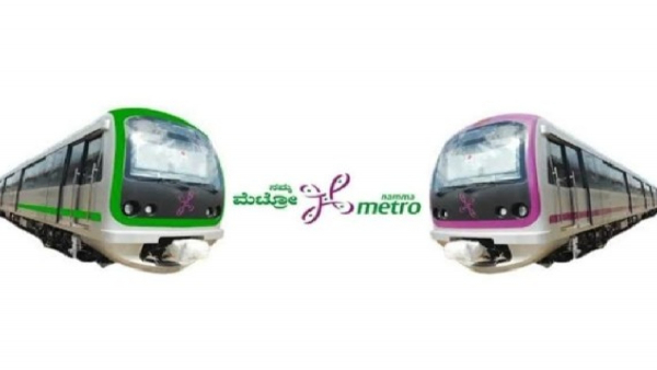 Bengaluru Namma Metro Project and BBMP Tunnel Road Project Face To Face in Single Road