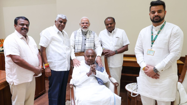 Lok Sabha Election 2024: BJP-JDS Together Fight Against Congress In Karnataka