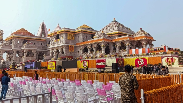 Ram Mandir inauguration: Huge Celebration in Chamarajanagar 