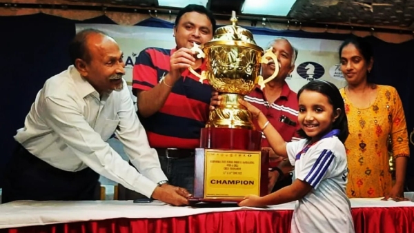 Charvy A. Won The World Chess Champion In Under-8 World Chess Championship Competition