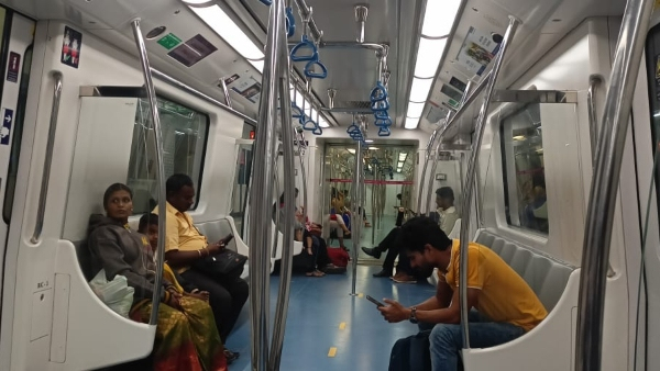 Another Coach Reserved For Women In Our Namma Metro Train