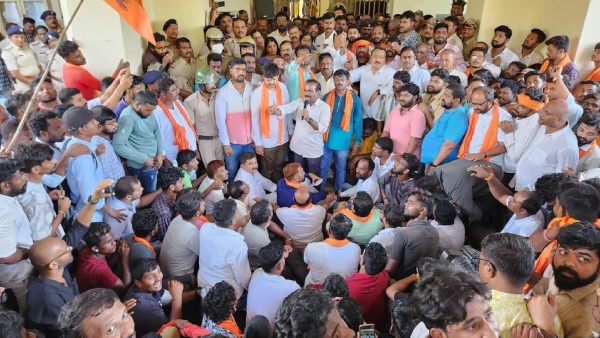 Decision to remove Lord Shri Ramas banner, buntings, saffron flag in Davanagere, know details