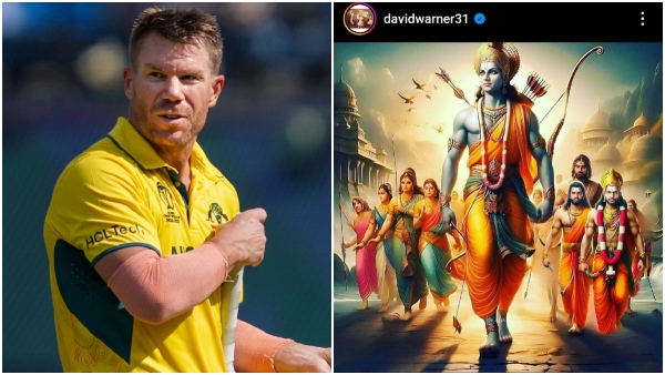 David Warner Marks Ram Mandir Pran Pratishtha Ceremony with a Special Tribute Post