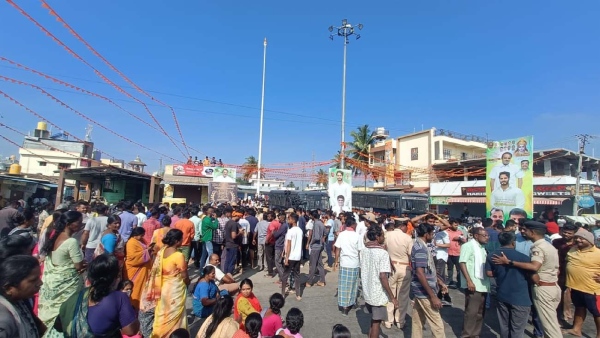  District Officials Remove Saffron Flag in Keragodu, Mandya with Police Protection