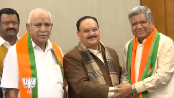 Jagdish Shettars first reaction after joining BJP