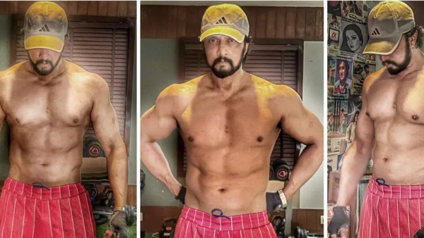 Kichcha Sudeep Is Wished To Chikkanna For Upadhyaksha Movie 