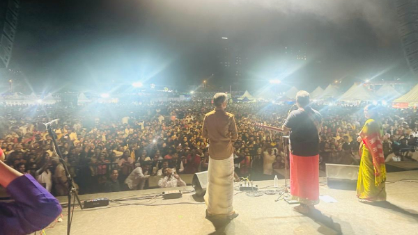 Video of Minister Krishna Byre Gowda dancing to singer Raghu Dixits song Video of Minister Krishna Byre Gowda dancing to singer Raghu Dixits song