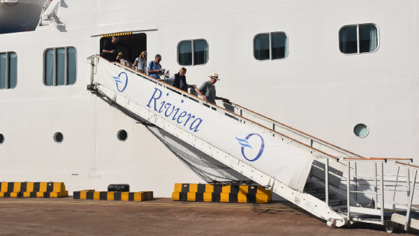 The First Luxury Ship Of The Year To Arrive At Mangaluru Port