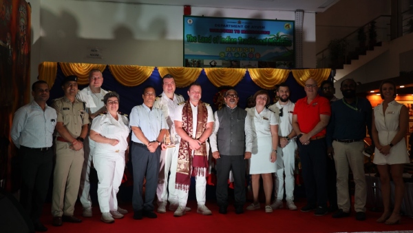 The First Luxury Ship Of The Year To Arrive At Mangaluru Port