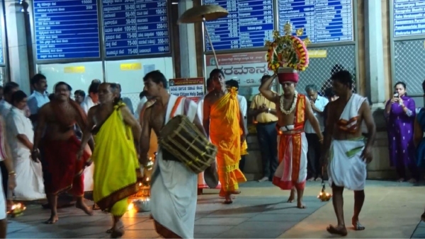 Makar Sankranti special pooja At Puttur Mahalingeshwara Temple