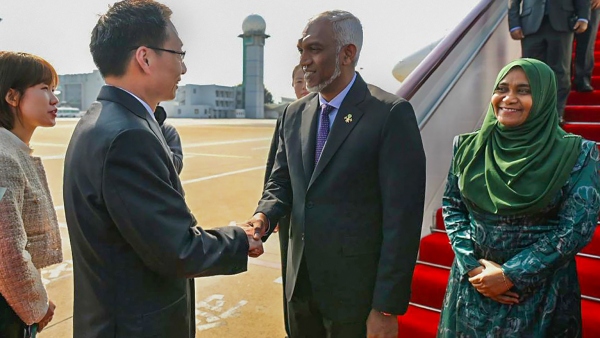Maldives President Happy About China & Maldives Bonding 