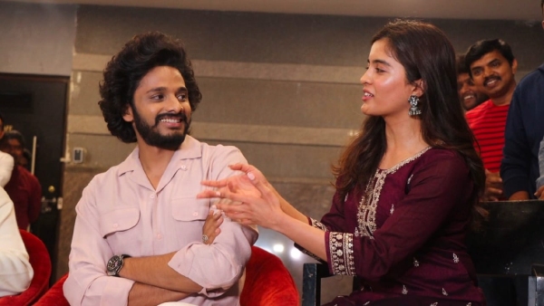 MP Tejasvi Surya Meets Hanuman Movie Actor Teja Sajja