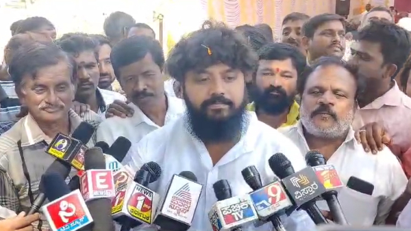 If Dr. K. Sudhakar Contest In The Lok Sabha, I will Be The Opponent Says Pradeep Eshwar