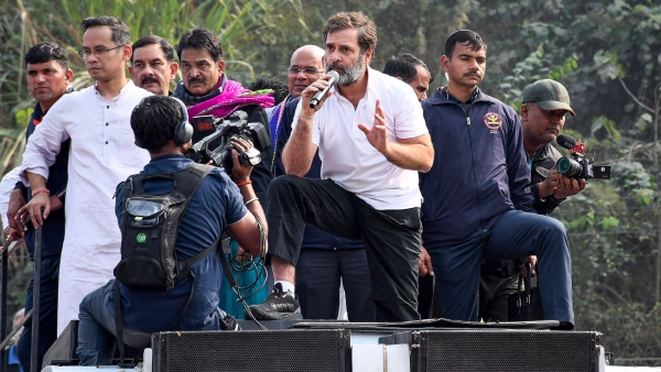  Police Case Filed Against Rahul Gandhi for Alleged Acts of Violence During Bharat Jodo Nyay Yatra